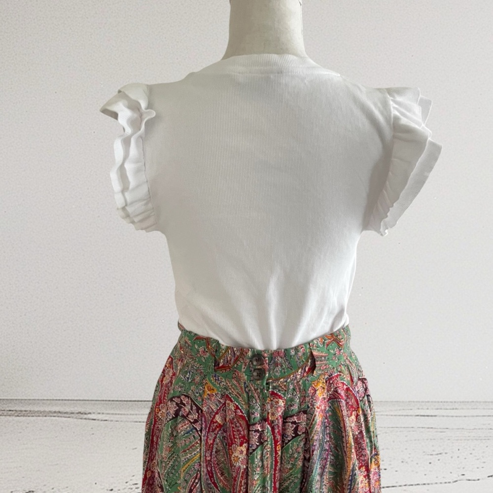 Vintage Ralph Lauren Paisley Maxi Skirt - Picture 6 of 8